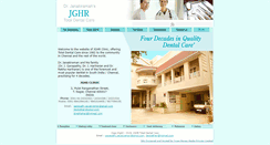 Desktop Screenshot of jghrdental.com